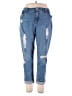 Denizen from Levi's Hearts Blue Jeans Size 18 - photo 1