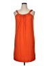 Spense Solid Orange Casual Dress Size 1X - photo 1