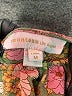 Monteau Floral Brown Short Sleeve Blouse Size M - photo 4