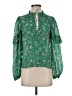Intermix Green Long Sleeve Blouse Size S - photo 1