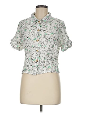 Milk and Honey Short Sleeve Blouse (view 1)