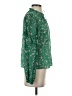 Intermix Green Long Sleeve Blouse Size S - photo 4