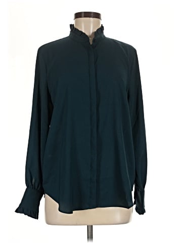 Ann Taylor Long Sleeve Blouse (view 1)