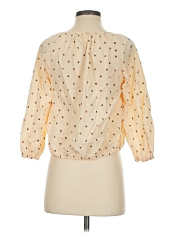 Madewell 3/4 Sleeve Blouse (view 2)