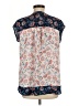 DR2 100% Polyester Ivory Short Sleeve Blouse Size M - photo 2