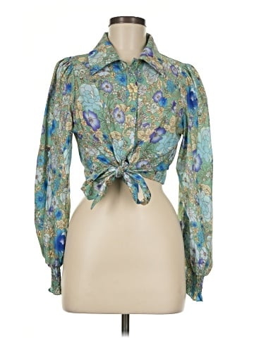 Shein Long Sleeve Blouse (view 1)