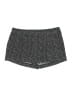 Express 100% Polyester Tweed Gray Shorts Size 8 - photo 1