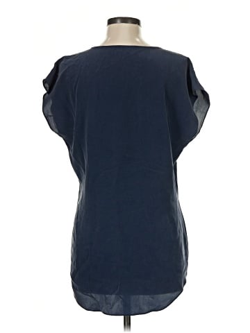 Unbranded Short Sleeve Silk Top (view 2)