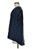 Unbranded 100% Silk Blue Short Sleeve Silk Top Size M - photo 5