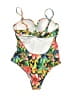 Unbranded Tropical Green One Piece Swimsuit Size M - photo 2