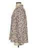 Rails 100% Silk Animal Print Ivory Long Sleeve Silk Top Size S - photo 5