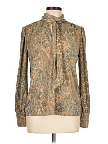 Lauren by Ralph Lauren Long Sleeve Blouse (view 1)
