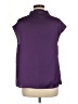 Vince Camuto 100% Polyester Purple Sleeveless Blouse Size M - photo 2
