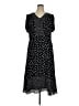 Talbots Polka Dots Black Casual Dress Size 16 - photo 1