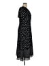 Talbots Polka Dots Black Casual Dress Size 16 - photo 4