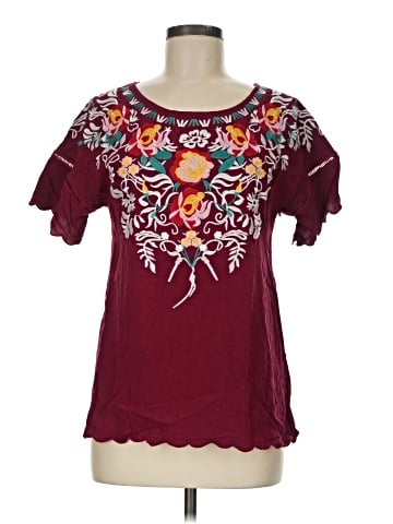 Unbranded Short Sleeve Blouse (view 1)