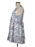 Entro 100% Rayon Animal Print Blue Casual Dress Size L - photo 5