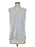 Theory Silver Sleeveless Blouse Size S - photo 1
