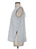Theory Silver Sleeveless Blouse Size S - photo 5