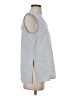 Theory Silver Sleeveless Blouse Size S - photo 4