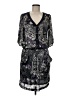 Collective Concepts Paisley Black Casual Dress Size M - photo 1