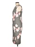 Natori Print Gray Casual Dress Size 10 - photo 5