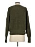 Oliver Charles Solid Green Pullover Sweater Size S - photo 2