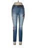Kensie Floral Blue Jeans Size 30 waist - photo 1