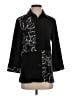 MING WANG 100% Polyester Black 3/4 Sleeve Blouse Size XS - photo 1