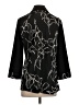 MING WANG 100% Polyester Black 3/4 Sleeve Blouse Size XS - photo 2
