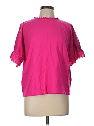 Ann Taylor Short Sleeve Blouse (view 1)