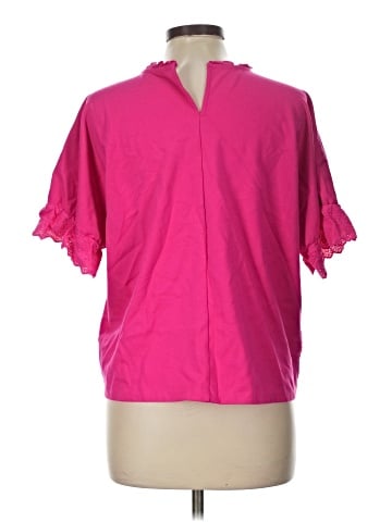 Ann Taylor Short Sleeve Blouse (view 2)