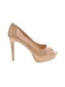 Jessica Simpson Tan Heels Size 9 1/2 - photo 1