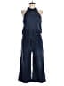 Cloth & Stone Solid Blue Jumpsuit Size S - photo 1