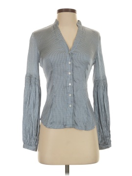 Express Design Studio Long Sleeve Silk Top
