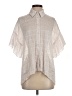 Alice + Olivia Ivory Short Sleeve Blouse Size XS - photo 1