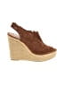 Steve Madden Brown Wedges Size 9 1/2 - photo 1