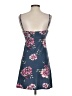 Planet Gold Floral Blue Casual Dress Size XS - photo 2
