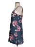 Planet Gold Floral Blue Casual Dress Size XS - photo 5