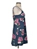 Planet Gold Floral Blue Casual Dress Size XS - photo 4
