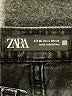 Zara Black Denim Shorts Size 4 - photo 3