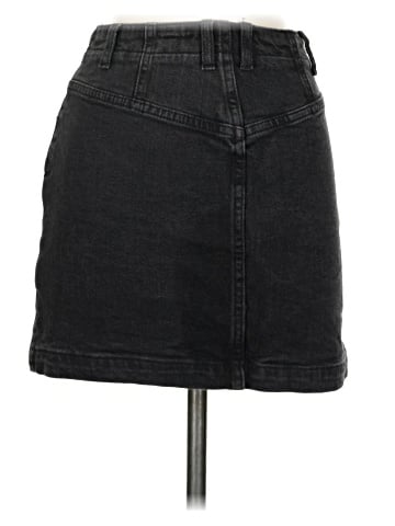 We the Free Denim Skirt (view 2)