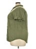 Torrid Solid Green Short Sleeve Blouse Size 3X Plus (3) - photo 5