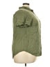 Torrid Solid Green Short Sleeve Blouse Size 3X Plus (3) - photo 4