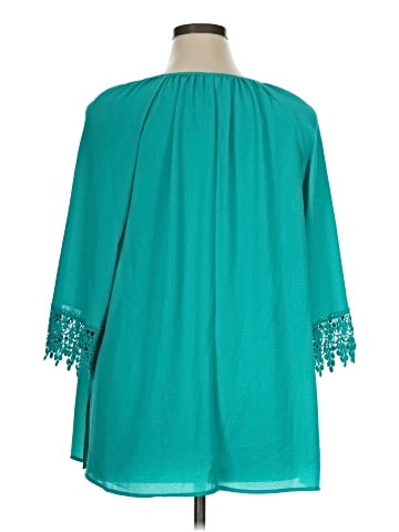 Catherines 3/4 Sleeve Blouse (view 2)
