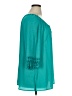 Catherines Teal 3/4 Sleeve Blouse Size 0X - photo 4