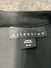 Attention Solid Black Casual Dress Size M - photo 7