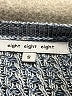 Eight Eight Eight 100% Cotton Blue Pullover Sweater Size S - photo 7