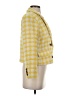 Ann Taylor 100% Polyester Yellow Blazer Size 2 - photo 4