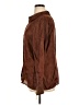 Due Per Due Brown Long Sleeve Blouse Size 16 - photo 5